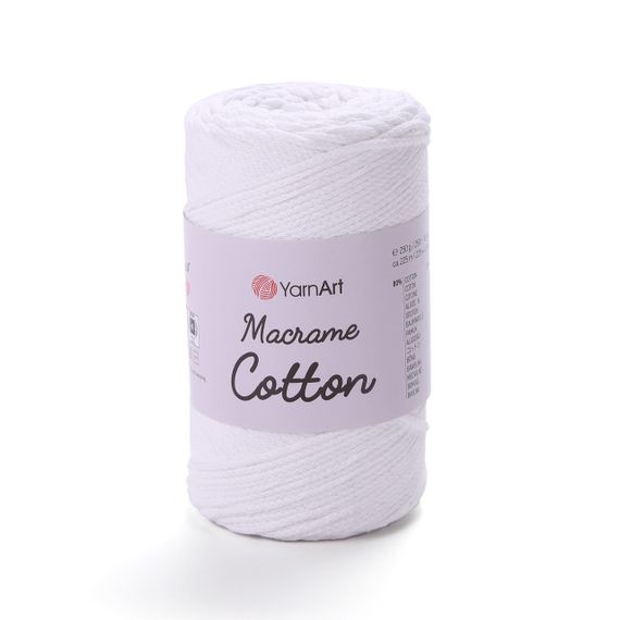Пряжа YarnArt Macrame Cotton 751 (Ярнарт Макраме Коттон) 250 г / 225 м трикотажний шнур для макраме та в'язання