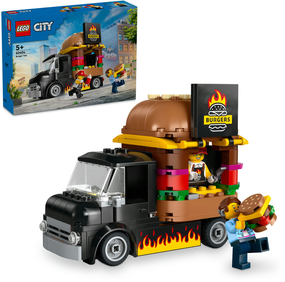 Конструктор LEGO City Вантажівка з гамбургерами 194 деталей (60404) ff