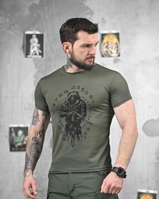 Тактична потоотводна футболка NECRON берсерк ДЛ6356