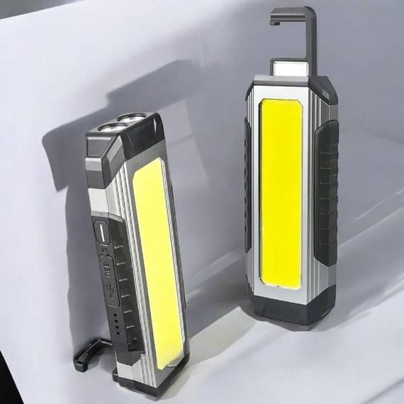 Ліхтарик-павербанк powerbank 8000 Чорний