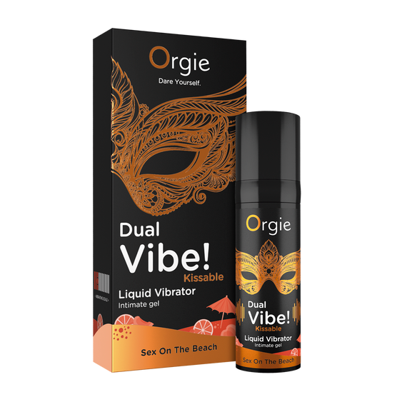 Рідкий вібратор коктейль Секс на пляжі DUAL VIBE!, 15 мл Orgie (Бразилія-Португалія) | Зображення 2