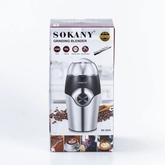 Кавомолка Sokany SK-3024 Grinding Blender 150W 50g електрокофемолка | Зображення 8