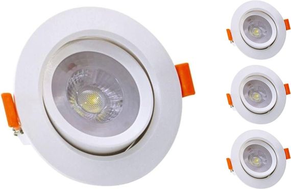 Lampinno стельові точкові світильники потужністю 5 Вт, білі | Зображення 3