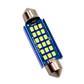 Автолампа Festoon, цоколь C5W, 2016 х 18 smd, обманка, 41 мм, білий, 9-24 В