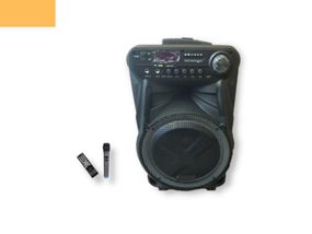 Портативна колонка XPRO ZX-7771  валіза 30Вт, USB, SD, FM радіо, Bluetooth, 1 мікрофон, ДК (ZX-7771)