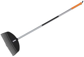 Граблі пластикові Bradas зубці зі сталевим черенком TQ-G23TS