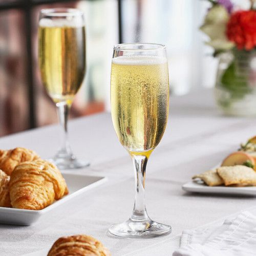 Набір келихів для шампанського Pasabahce Bistro 190 мл 6 шт 44419 фужери для урочистостей та свят | Зображення 7