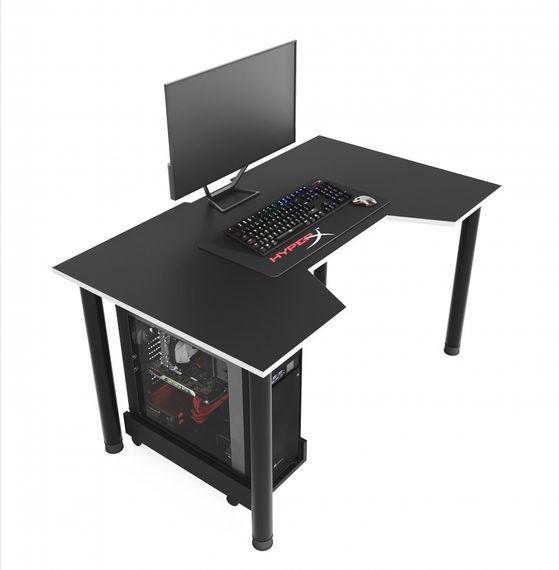 Стол компьютерный ZEUS GAMER-3 черныйбелый | Зображення 2