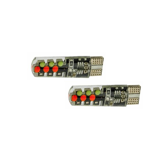 Світлодіодна лампа T10-086 RGB COB-12 12V | Зображення 1
