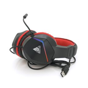 Наушники ведущие с подсветкой Jedel GH-269, Black/Red, Box
