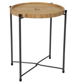 Стіл Bo-Camp Carnaby M 32x32 cm Bamboo Brown (1404322) (DAS302571)