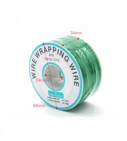 Провод для монтажу 30AWG 250м - Зеленый
