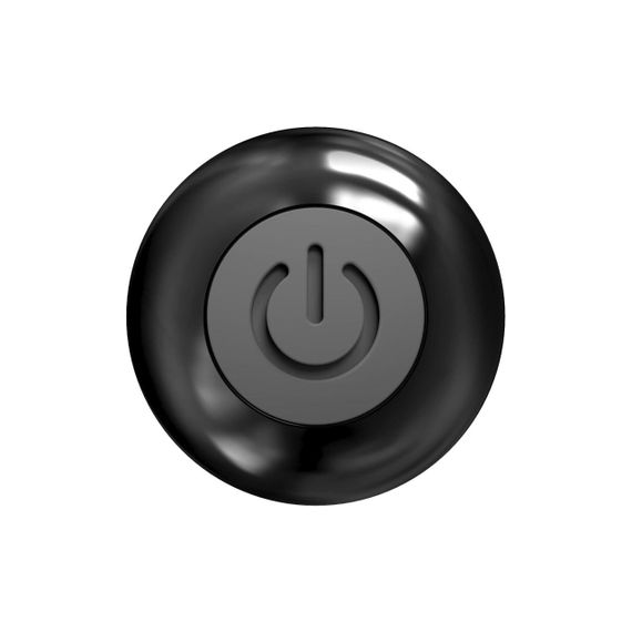 Віброкуля PowerBullet Pretty Point Rechargeable Bullet Black, потужний точковий вібратор з загостреним кінчиком на акумулятор | Зображення 5