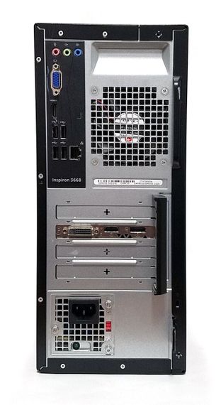 Ігровий ПК Dell Inspirion 3668 Tower / Intel Core i3-7100 (2(4) ядра по 3.9 GHz)  / 8 GB DDR4 / 256 GB SSD / AMD Radeon RX 460, 2 GB GDDR5, 128-bit / Wi-Fi + Bluetooth / DVD / Win 10 Home Lic б/в | Зображення 2