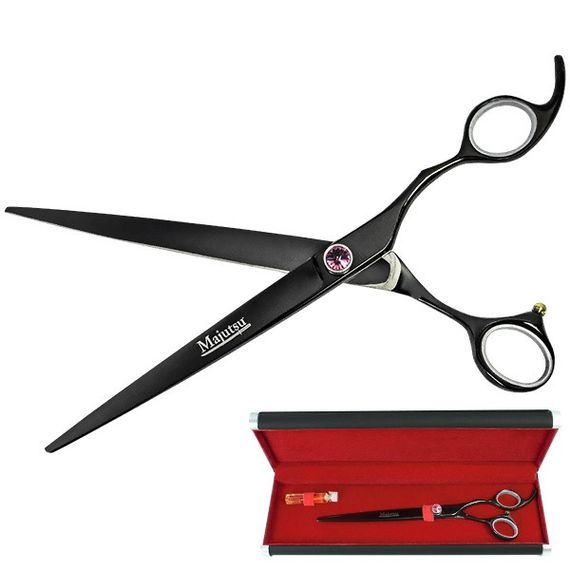 Ножиці для стрижки собак Davis Majutsu Titanium Straight, 21.6 см