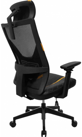 Кресло офисное GT Racer X-6674 BlackYellow | Зображення 4