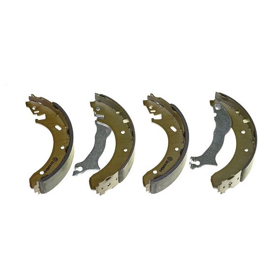 Тормозные колодки Bosch барабанные задние MITSUBISHI Lancer/Galant/Carisma/Colt -01 0986487451 | Зображення 1