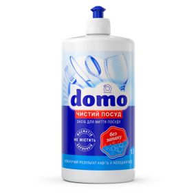 Засіб для миття посуду DOMO "Без запаху" (950 мл)