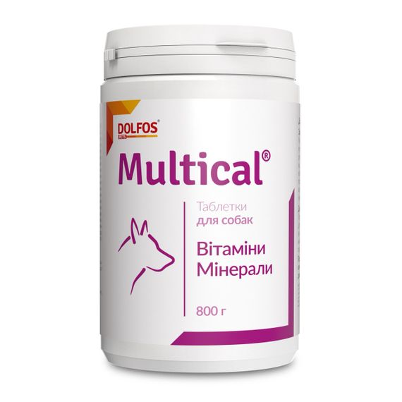 Витамины для взрослых собак Dolfos Multical 510 табл