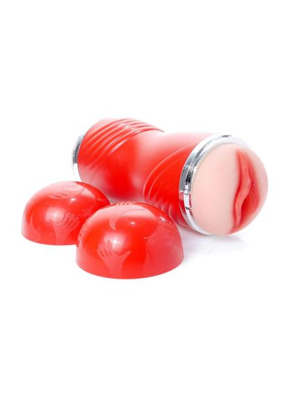 Мастурбатор Cleo Double Delight 3.0, тілесний Sex Aura | Зображення 1
