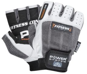 Рукавички для фітнесу Power System PS-2300 Fitness Grey/White M