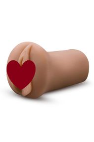 Мастурбатор Вагина реалистичная Blush Enlust Molly с бусинами внутри для большей стимуляции sexstyle