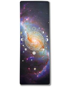 Килимок для йоги EasyFit Light BlueMoon (замша-каучук) (EF-1926-3)