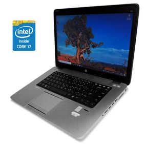 Ноутбук HP EliteBook 850 G1 / 15.6" (1920x1080) TN / Intel Core i7-4600U (2 (4) ядра по 2.1 - 3.3 GHz) / 16 GB DDR3 / 250 GB SSD NVMe / Intel HD Graphics 4400 / WebCam б/в