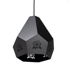 Світильник підвісний (люстра) Facet Flo P180 Чорний, Atmolight