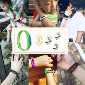 Силиконовый браслет от комаров MOSQUITO BRACELET