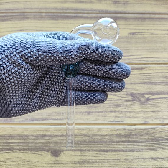 Стеклянная трубка Skull Turn Oil Teal | Зображення 2