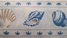 Пленка самоклеющаяся бордюрная 10,6х1000cm водостойкая раковины на изразце