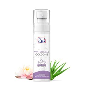 Парфумований спрей Pet Clean PET COLOGNE WATERLILLY після грумінгу для освіження шерсті тварин між купаннями   з легким аром