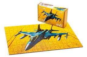 Пазл Puz-02023 "F16" А3 дерев'яний, фігурний PuzzleOK