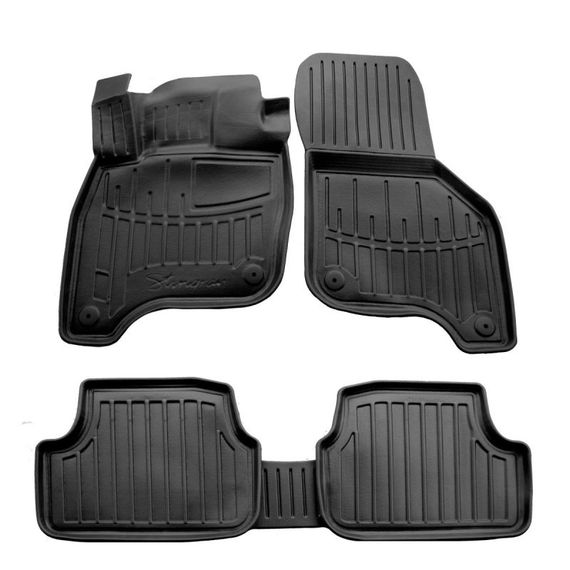 Резиновые Коврики Stingray 3D (для E-Golf) для Volkswagen Golf 7/E-Golf 2012-2020 гг