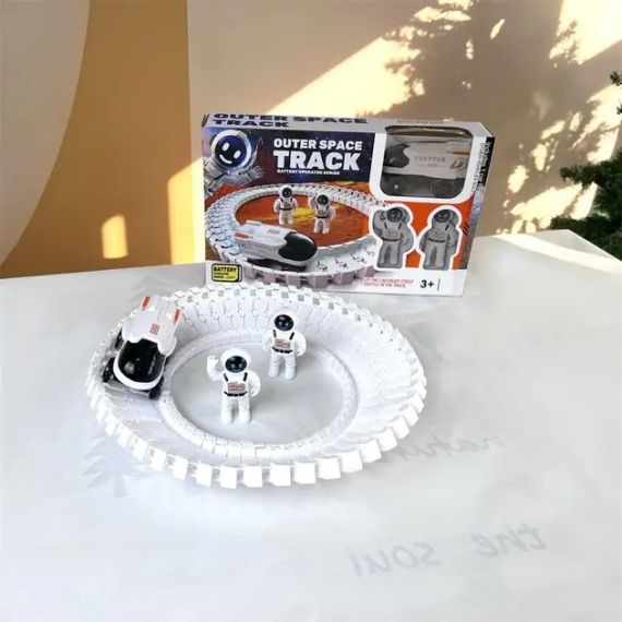 Конструктор космический трек LT243177 Outer Space Track со звуковыми эффектами и светом | Зображення 4