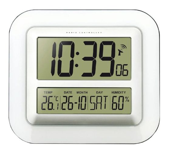 Годинник настінний Technoline WS8006 Silver (WS8006) (DAS301789) | Зображення 1