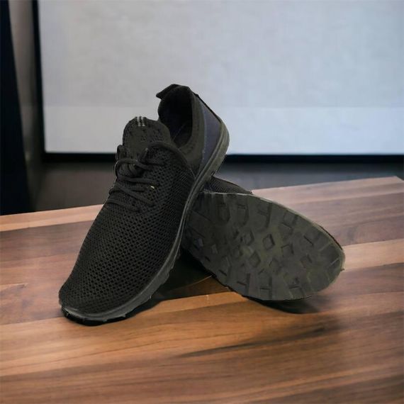 Кросівки літо чоловічі сітка 44 розмір. Літні чоловічі кросівки | Мякі кросівки. Модель 76939. ER-356 Колір: чорний