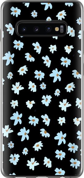Чехол на Samsung Galaxy S10 Plus Цветочный "4900u-1649-17620"