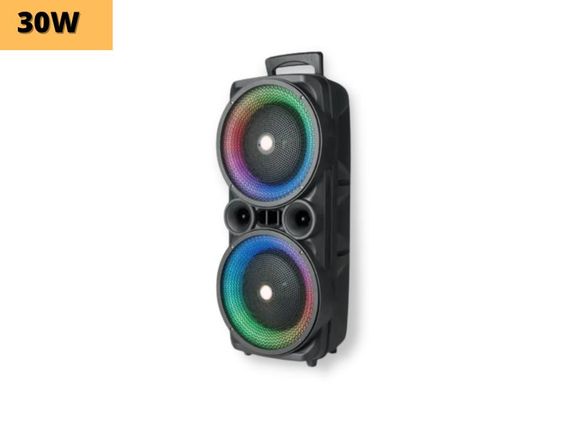 Портативна колонка бумбокс XPRO RX-8285W валіза 30Вт, USB, SD, FM радіо, Bluetooth, 1 мікрофон, ДК (MER-15716) | Зображення 1