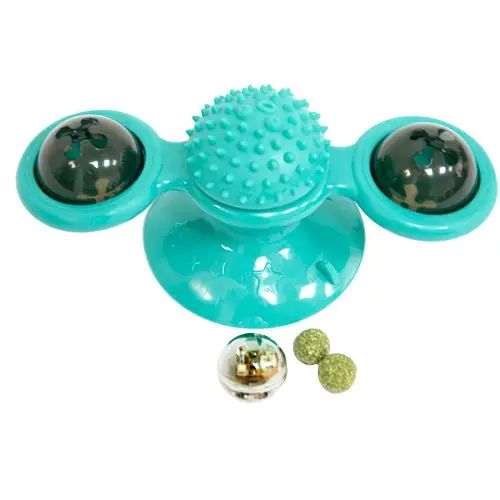 Игрушка для кота (спиннер) Rotate windmill cat toy | Зображення 1