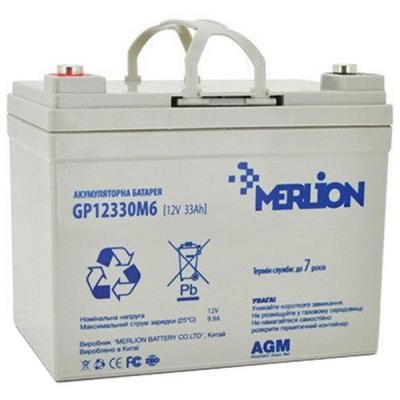 Батарея до ДБЖ Merlion 12V-33Ah (GP12330M6) (GP12330M6)