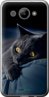 Чохол на Huawei Y3 2017 Димчастий кіт "825t-991-2448"