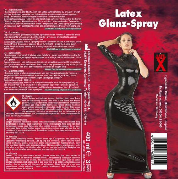 Спрей для латексу - LateX Glanz-Spray, 400 мл | Зображення 3