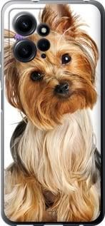 Чохол на Xiaomi Redmi Note 12 4G Йоркширський тер'єр із хвостиком із силікону FCh_048042