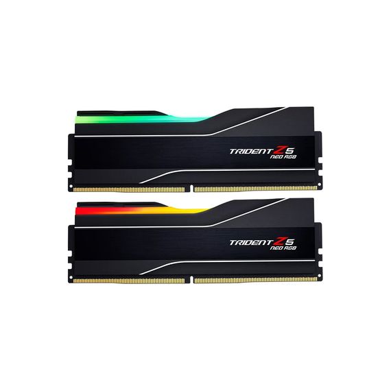 Модуль памяти для компьютера DDR5 48GB (2x24GB) 6000 MHz Trident Z5 Neo RGB Matte Black G.Skill (F5-6000J4048F24GX2-TZ5NR) | Зображення 1