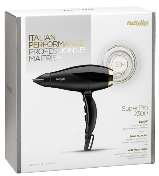 Фен BaByliss 6714E 2300 Вт черный | Зображення 5