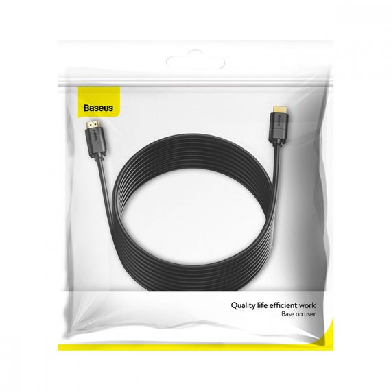 Кабель Baseus High Definition HDMI to HDMI (8m) black | Зображення 1
