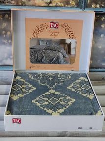 Постільна білизна Tac Manila Сатин Євро розмір