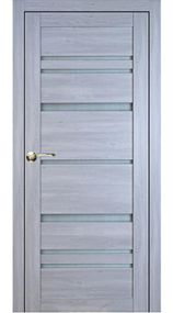 Двері Portalino PL-ECO-5 ПВХ плівка Сонома сіра